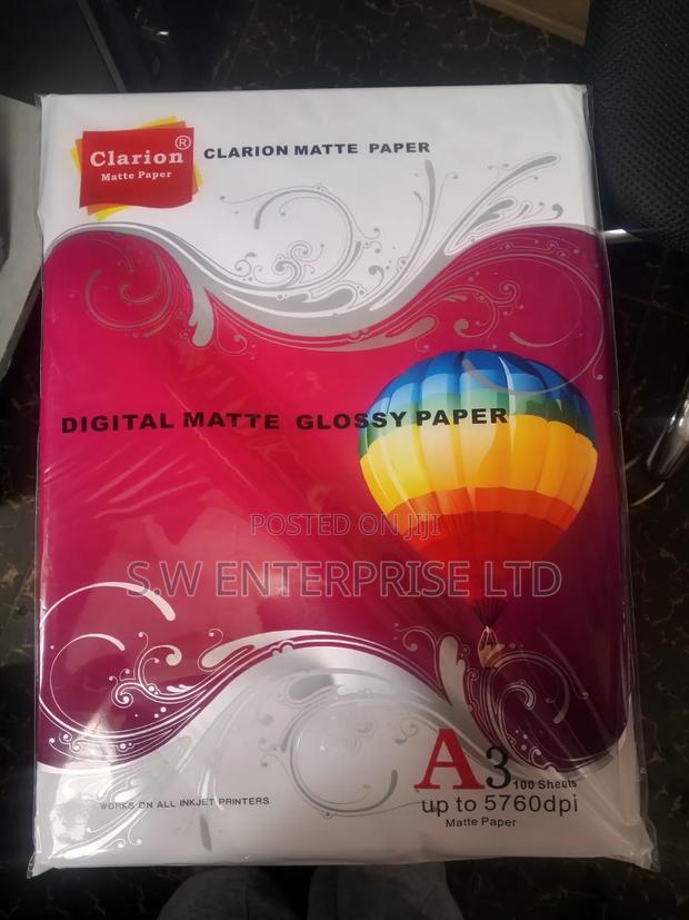 Clarion A3 Digital Matte Glossy Paper - main view