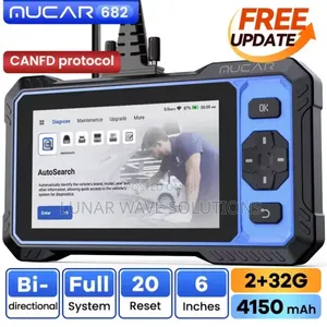 2026 MUCAR 682 Bi-Directional Scanner: Lifetime Free OBD2 Tool