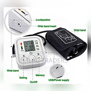 Electronic BP Pulse Monitor – Battery/USB Powered Pa