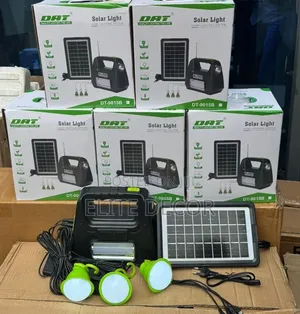 DAT DT-9015B Solar Light System Light Up Your Home, Sho