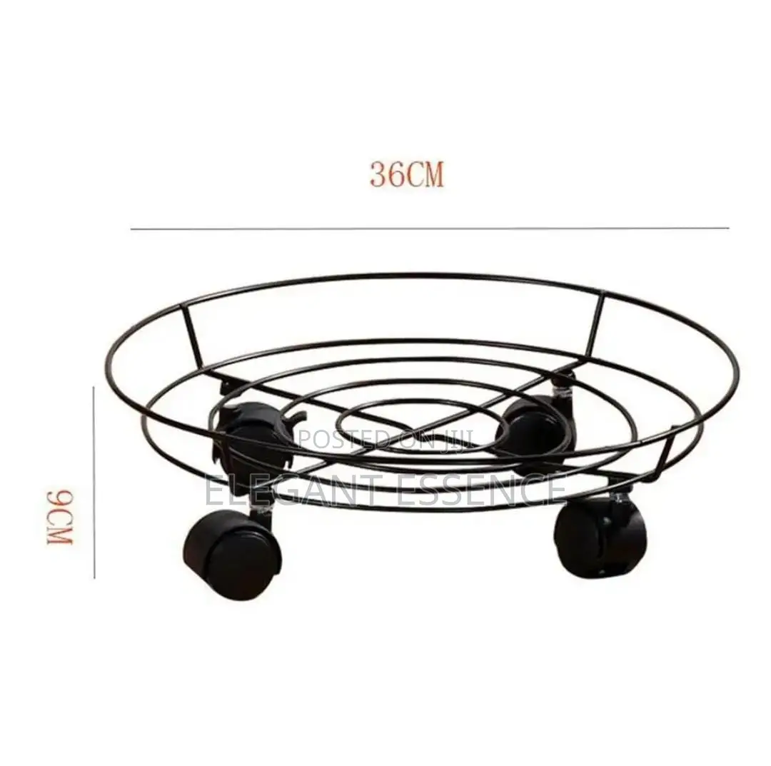Steel Gas Trolley -Round