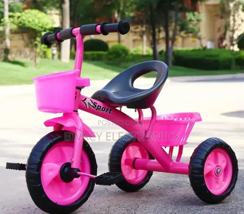Tricycle Available Green Pink Blue