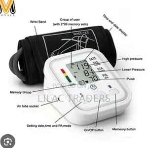 Automatic Digital Upper Arm BP Monitor With Pulse Reading Pa