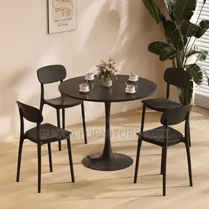 Marble Round Eames Table