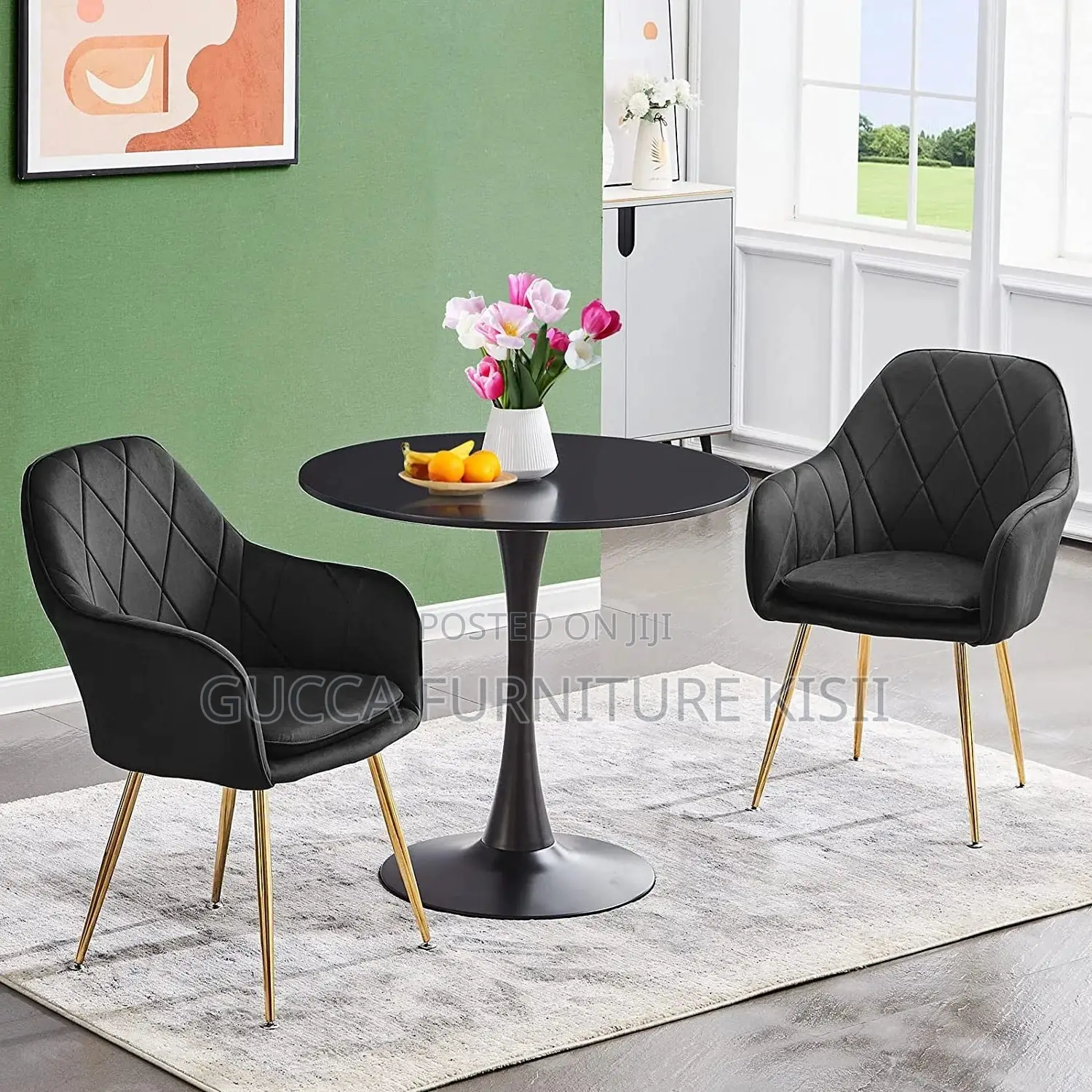Marble Round Eames Table