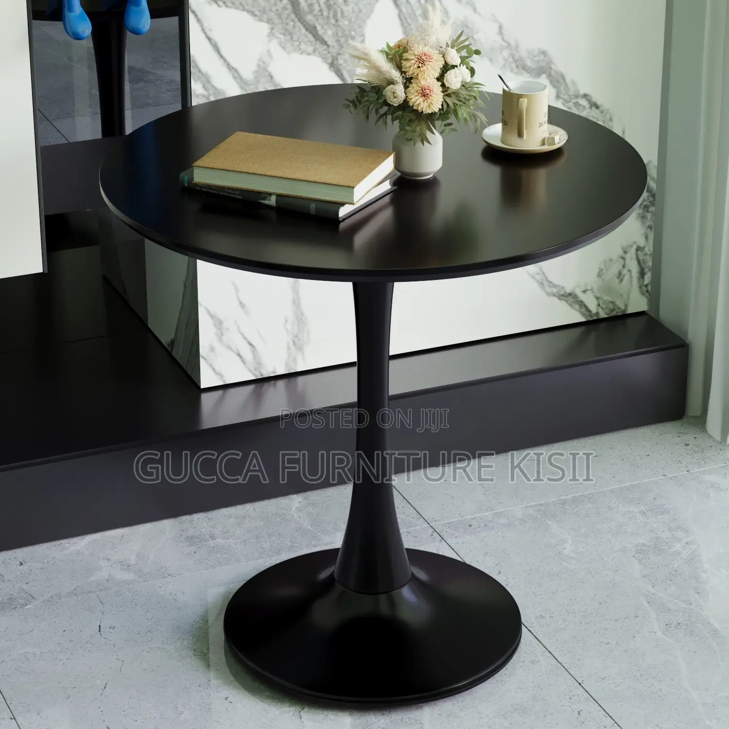 Marble Round Eames Table