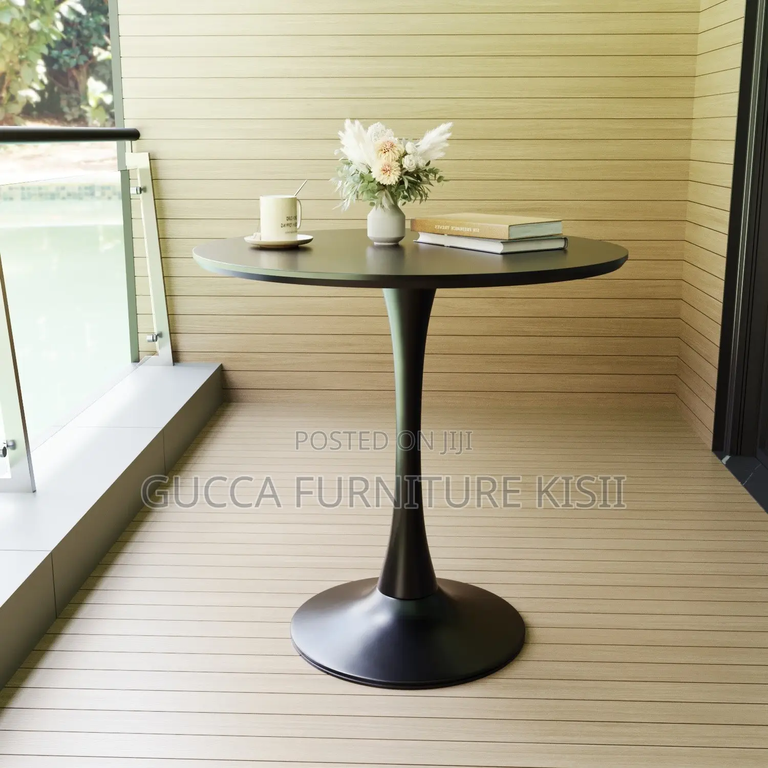 Marble Round Eames Table