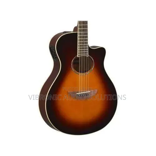 41" Semi Acoustic Guitar With Pick and Equaliser Sunburst