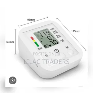 Digital Arm Blood Pressure Pulse Monitor – USB Battery Powered Pa