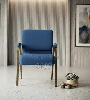 Office Chair : Fabric Conference Chair With Padded Arms