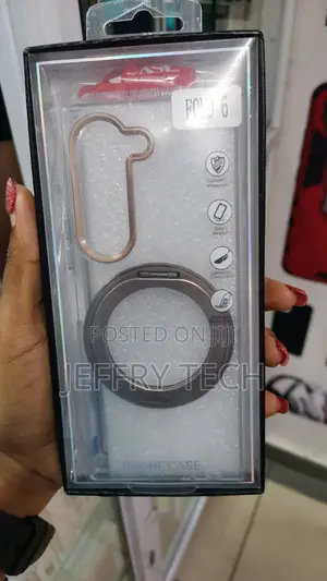 MagSafe Clear Case With a Magnetic Ring for Samsung Galaxy Z Fold 6