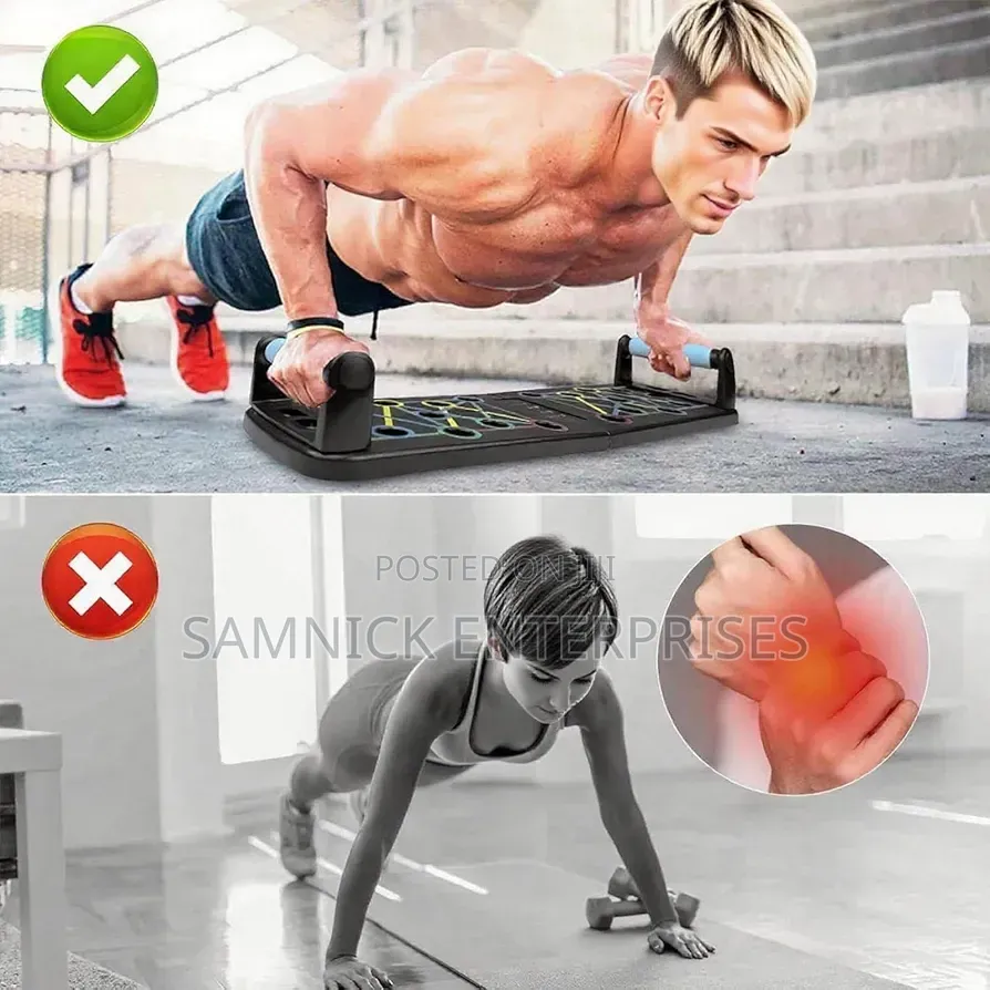 14-in-1 Foldable Push Up Board