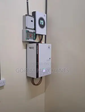 24v 5kw Solar System With a 4kw Inverter and 5.12kw Lithium Battery