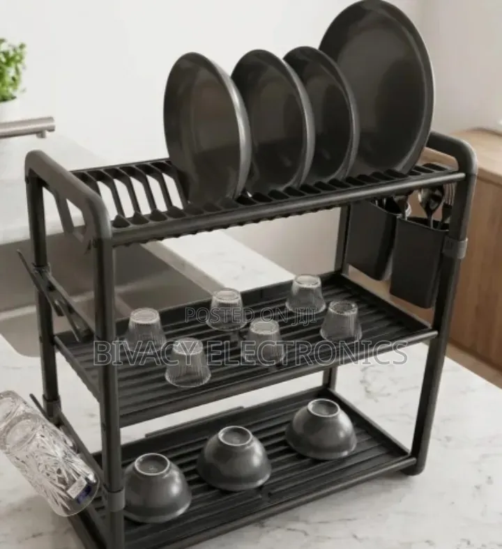 Kitchen Dish Rack Colour Black Available