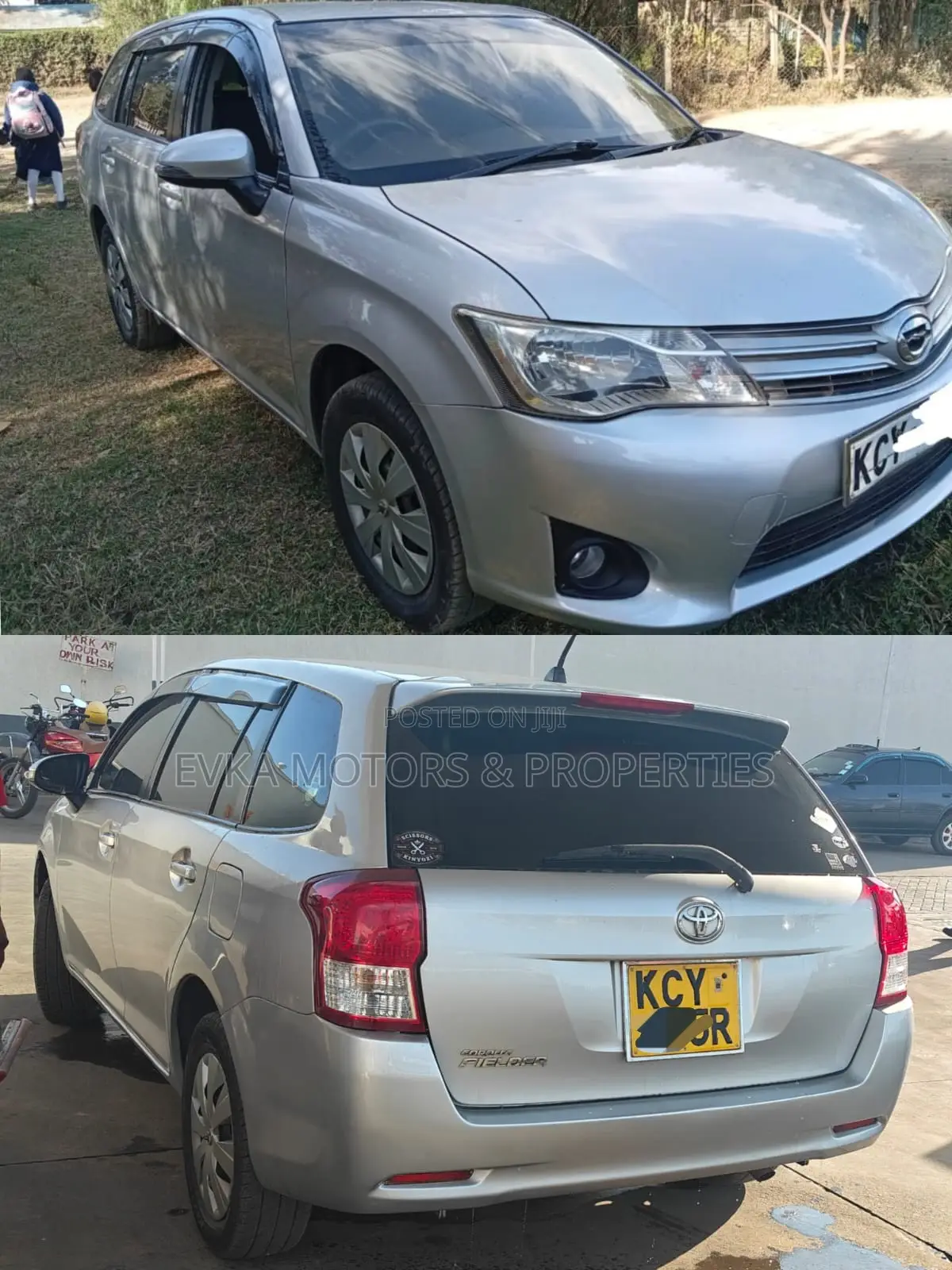 Toyota Corolla Fielder 2012 Silver