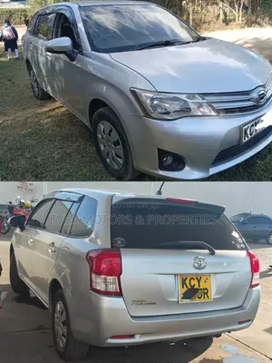 Toyota Corolla Fielder 2012 Silver