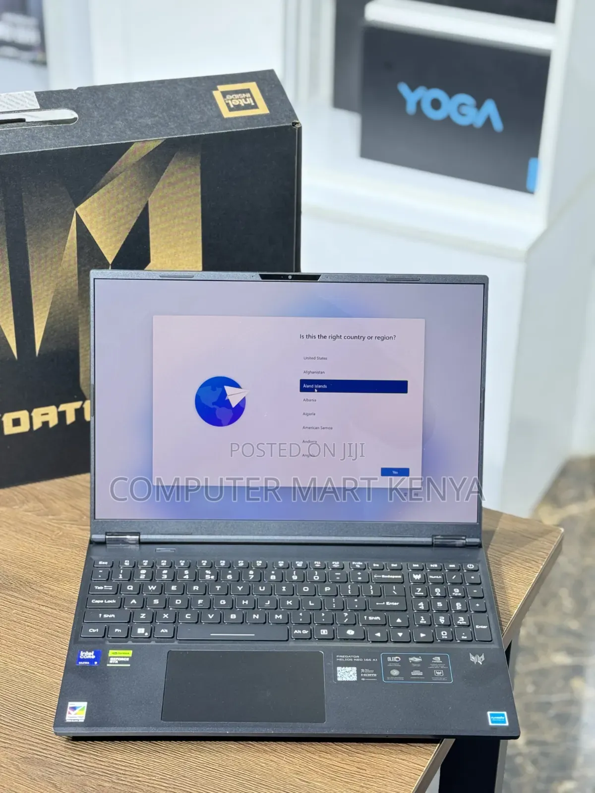 New Laptop Acer Predator Helios Neo 16 16GB Intel Core Ultra 9 SSD 1T