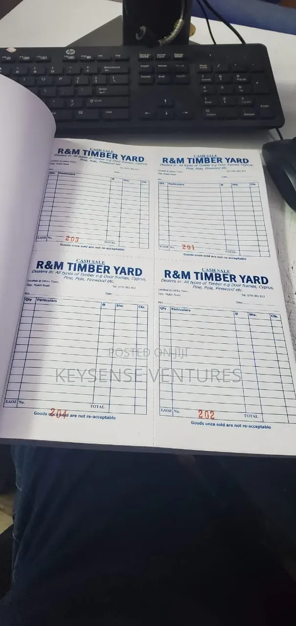 Receipt Books