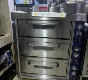 Euromax Deck Oven 3 Deck 6 Trays Comes With Free Trays