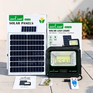 Solar Lighting 200W Watts Outdoor Security LED Solar Flood Light