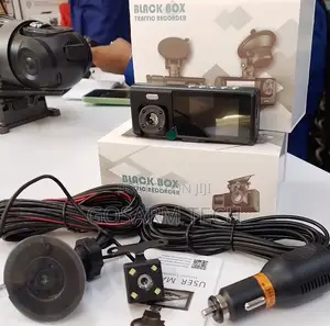 Black Box 3 in 1 Car Dashcamera – Front, Rear Interior Cameras
