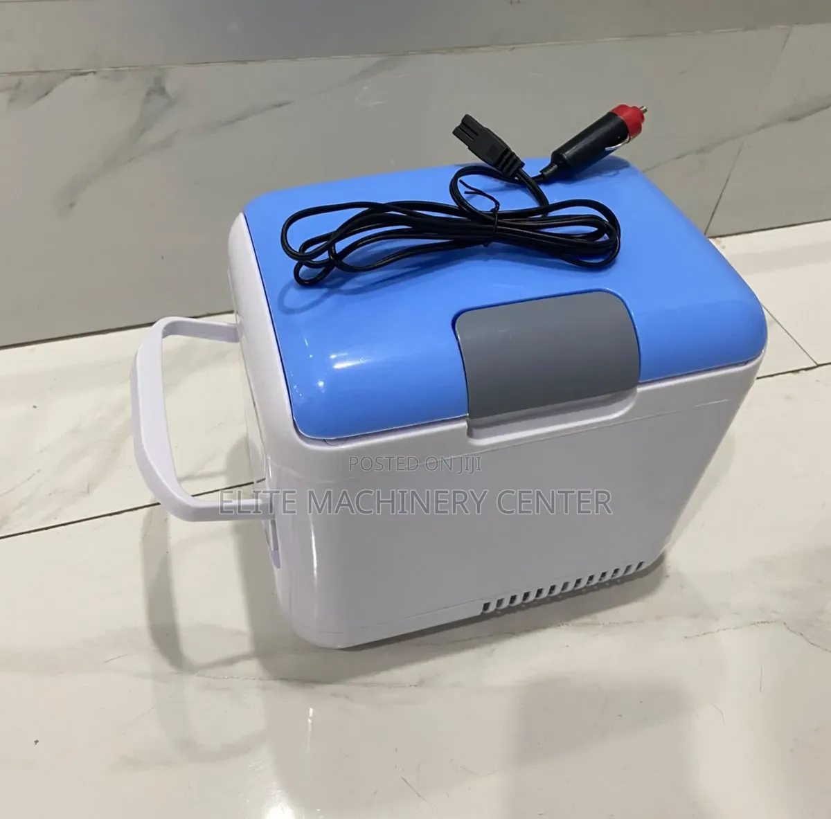 Blue Portable Mini Fridge or Car Cooler Box