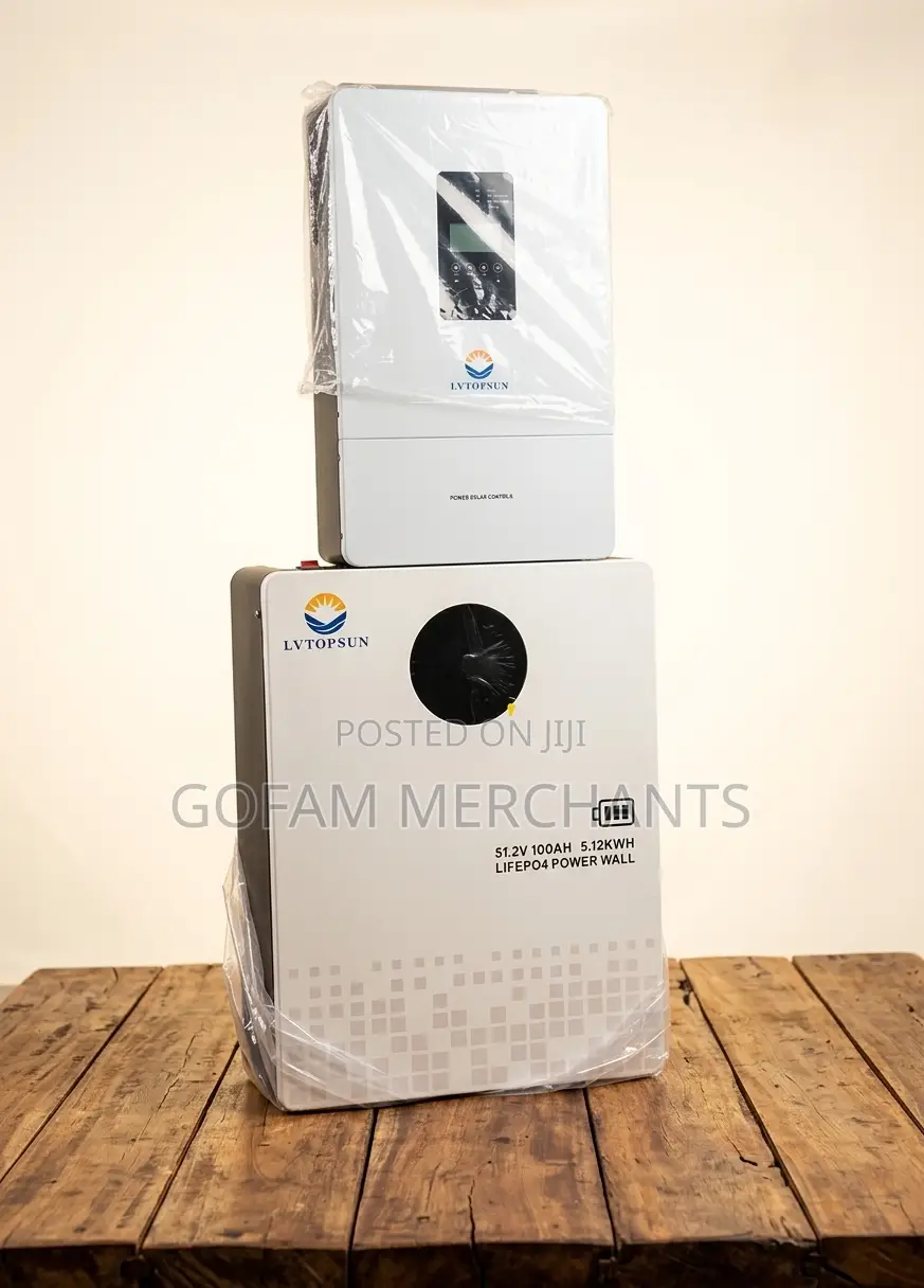 LvTopSun 5kwh Solar System (6kw Inverter and 48v 5kw Lithium Battery)