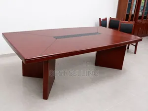Premium Modern Mahogany Oval Boardroom/Meeting Table