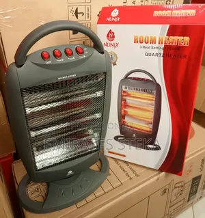 Nunix HQ1250 Ceramic Quartz Room Heater Portable Fast Heating Electric