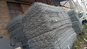 Heavy-Duty Galvanized Gabion Boxes - 2m * 1m * 1m