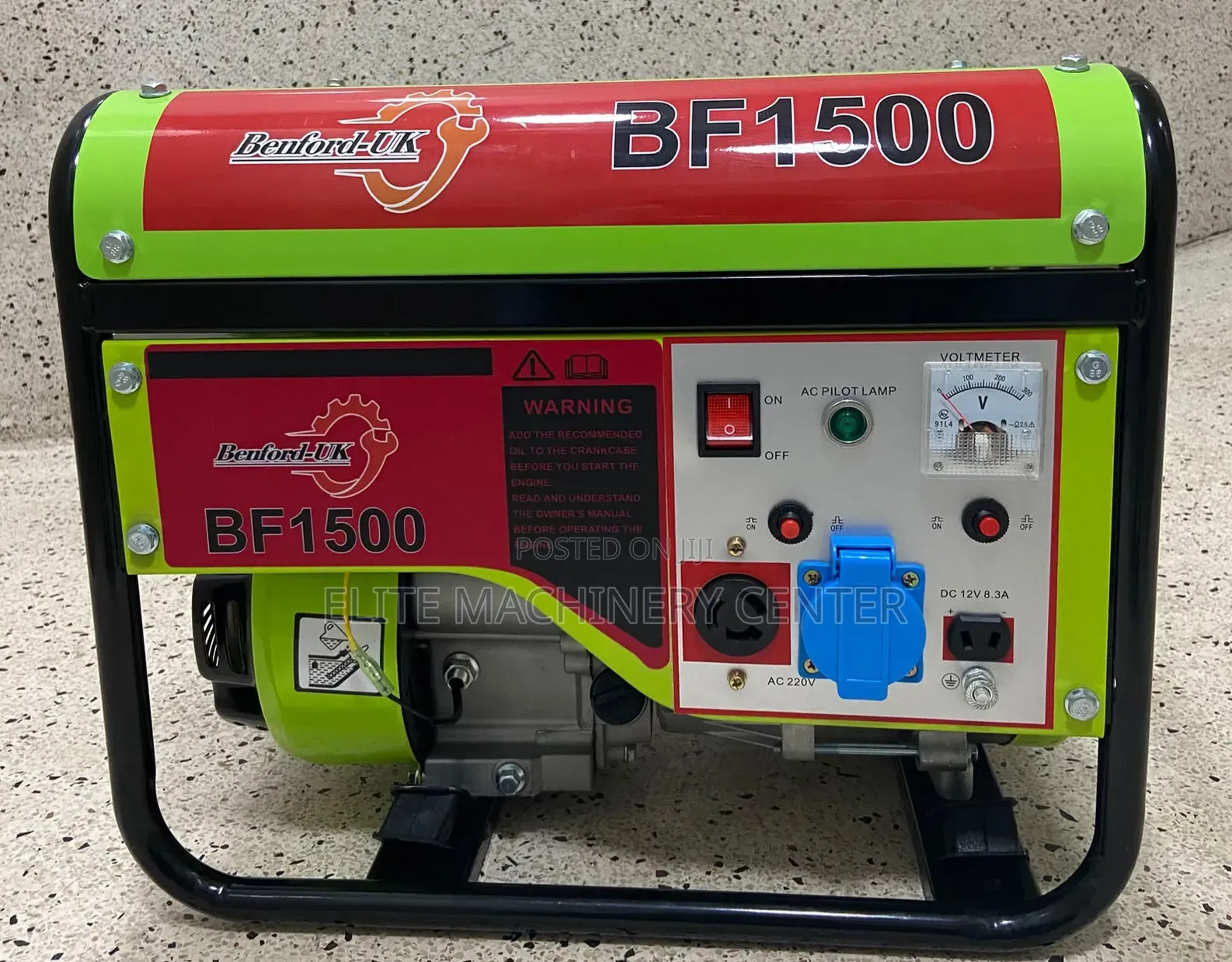 Benford-Uk BF1500 Portable Petrol Generator