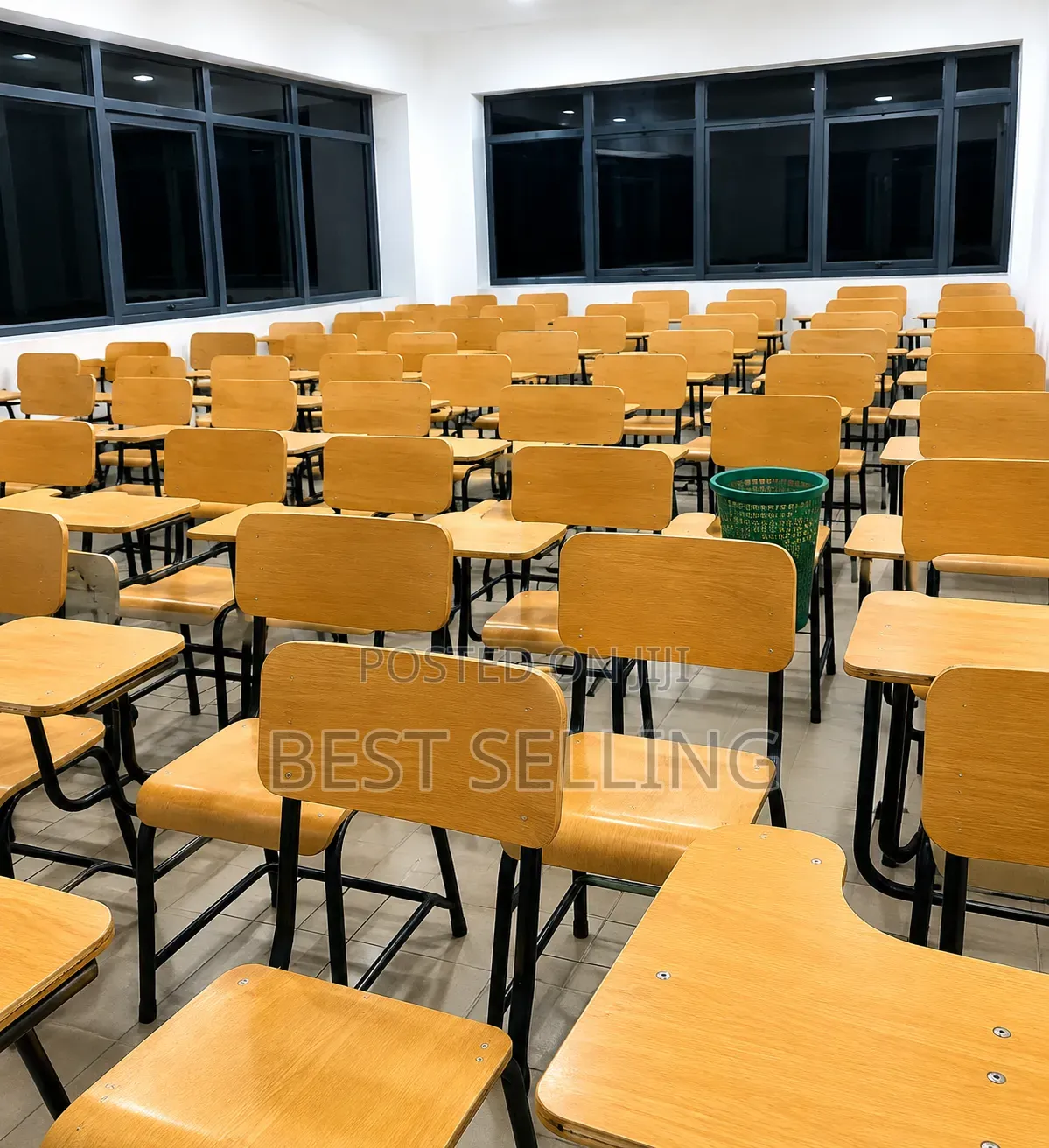 Elegant College Chair With Writing Top