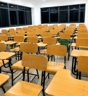 Elegant College Chair With Writing Top