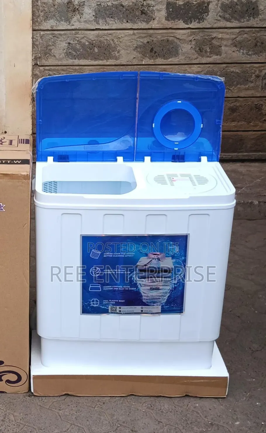 Roch 8kgs Top Load Twin Tub Washing Machine
