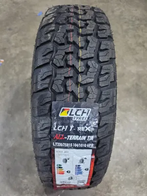 235 /75 R15 LCH Tires (All Terrain) Commercial.