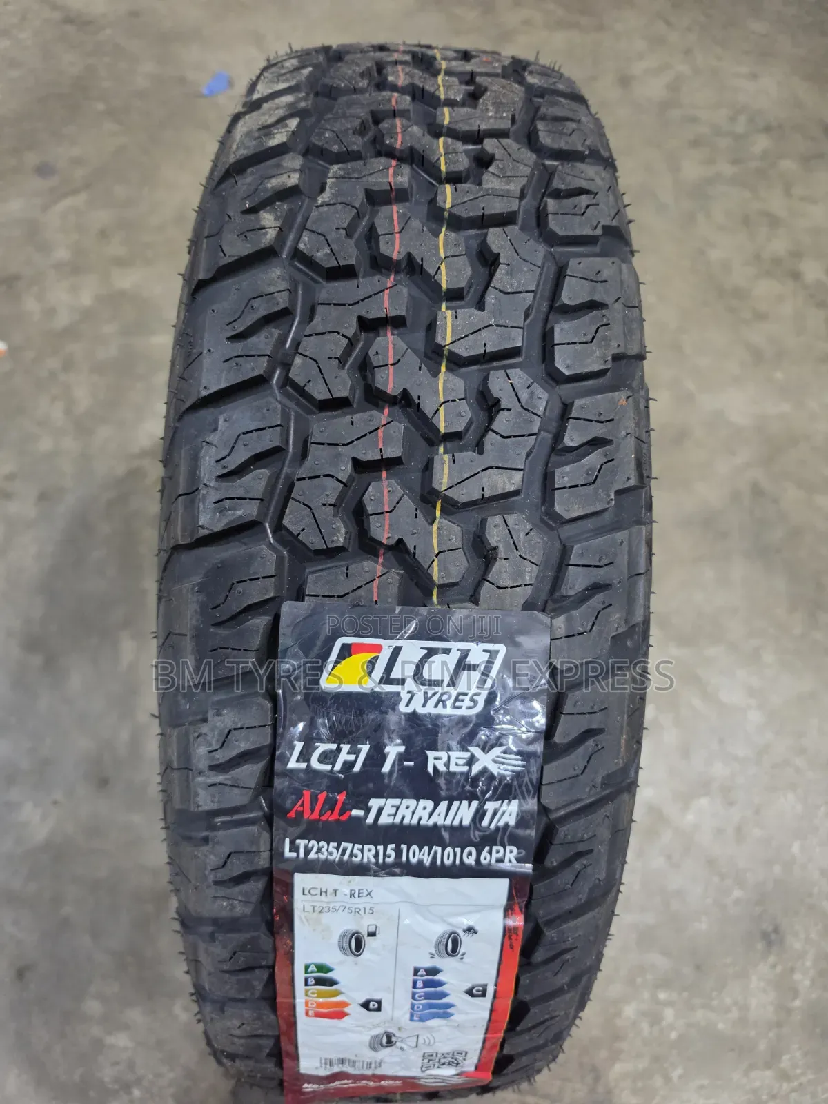 235 /75 R15 LCH Tires (All Terrain) Commercial.