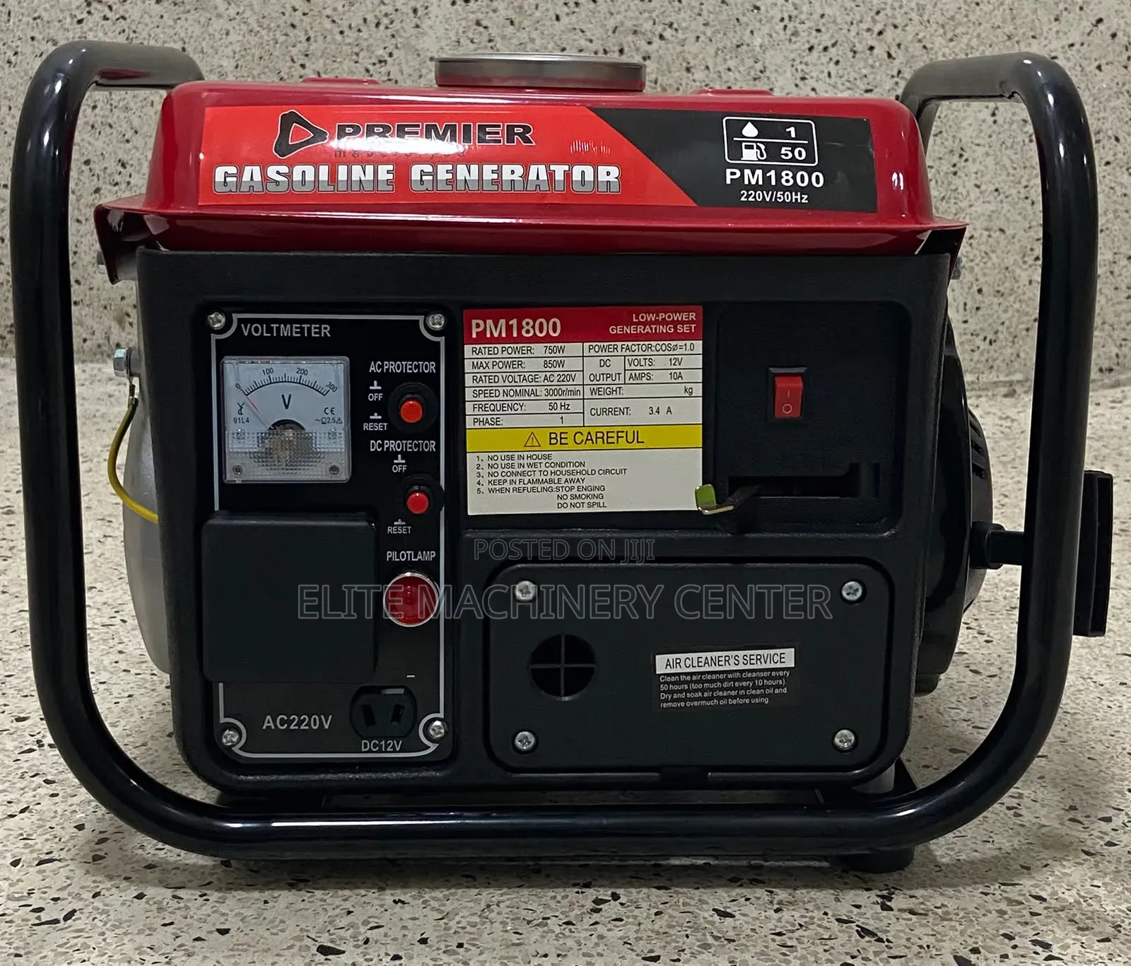 Premier PM1800 850W Gasoline Generator