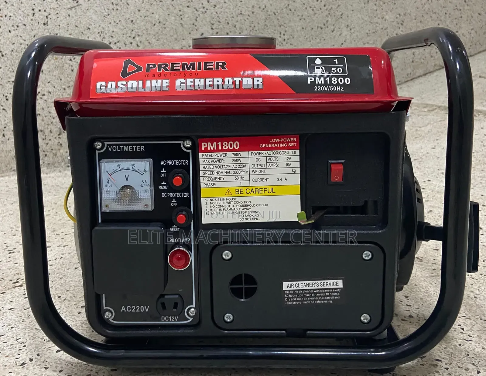 Premier PM1800 850W Gasoline Generator