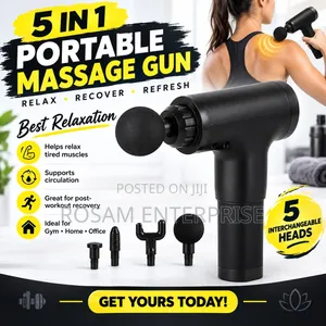 5 in 1 Portable Smart Massage Gun