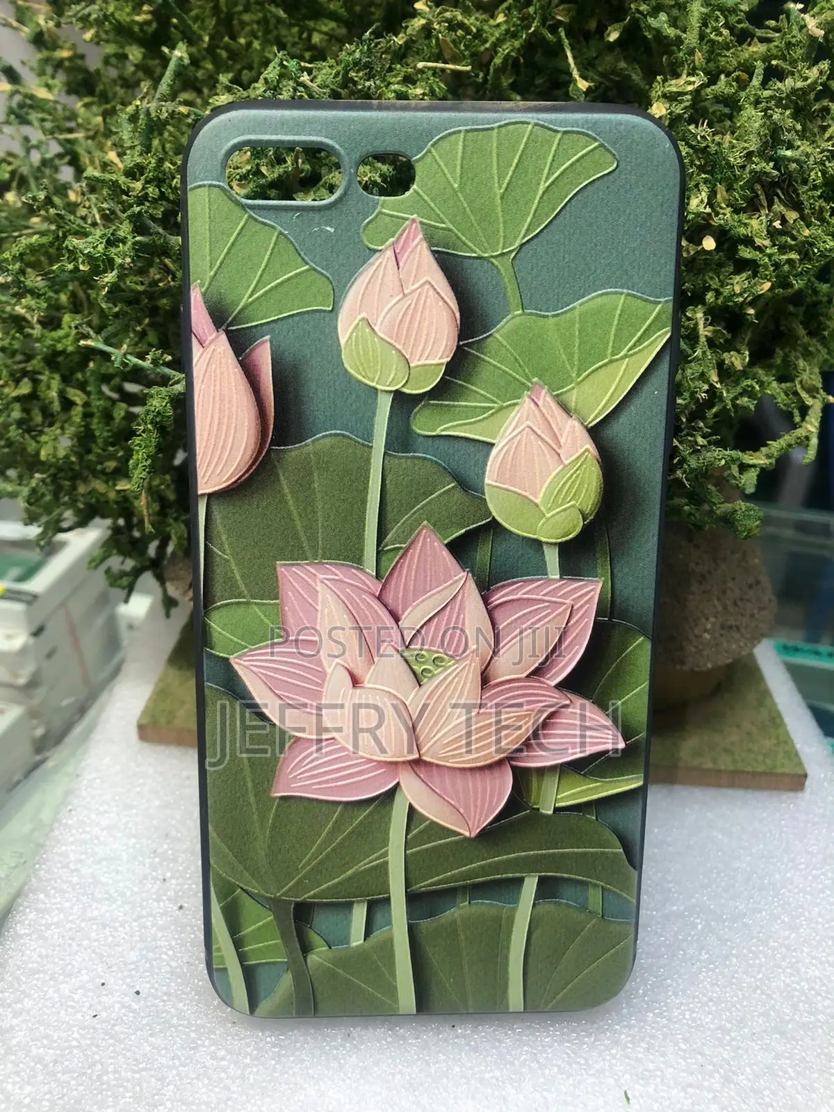 Cute, 3D Colorful Flower-Themed Protective Phone Case iPhone X