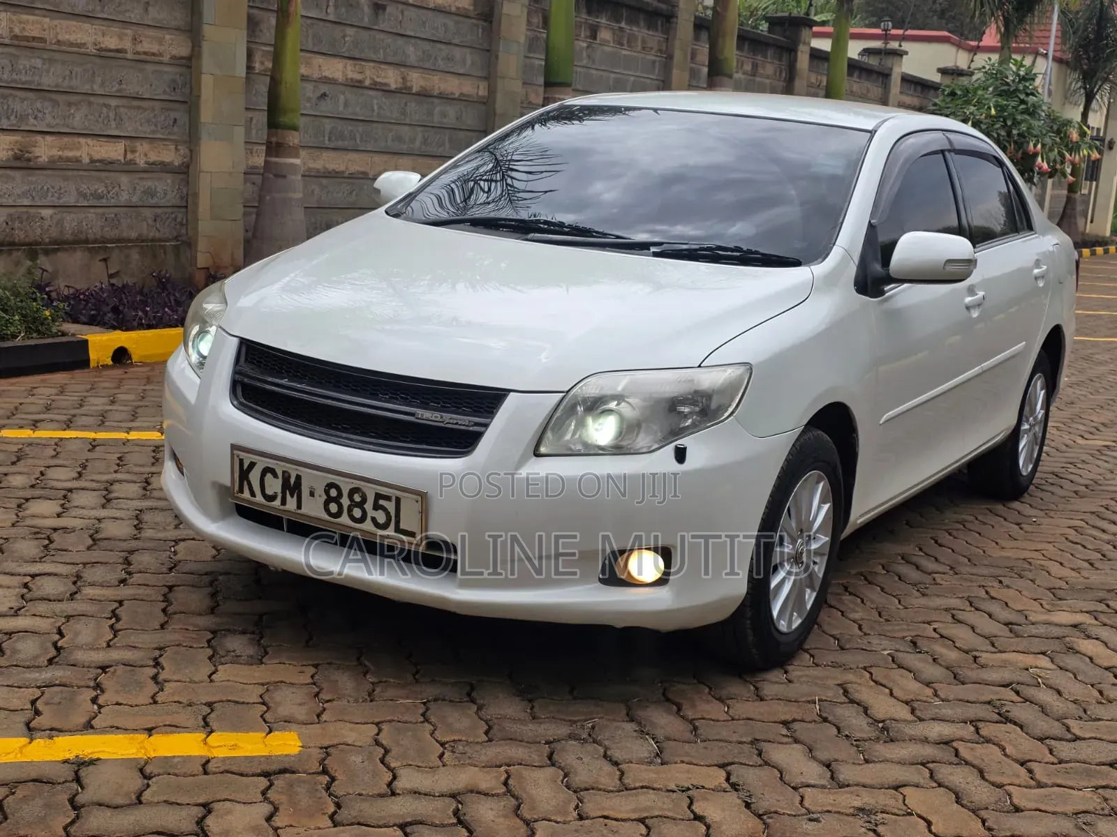 Toyota Axio 2010 Off white