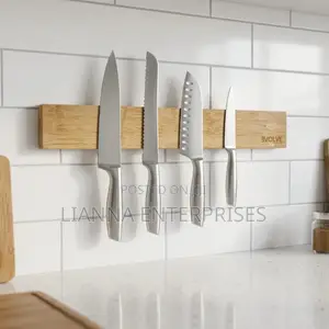 Wooden Magnetic Knife Rack