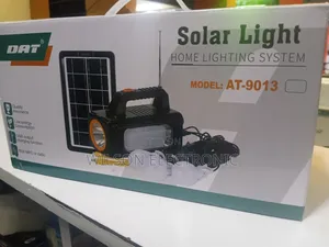 Dat Solar Rechargeable System. 4 Bulbs FM Radio