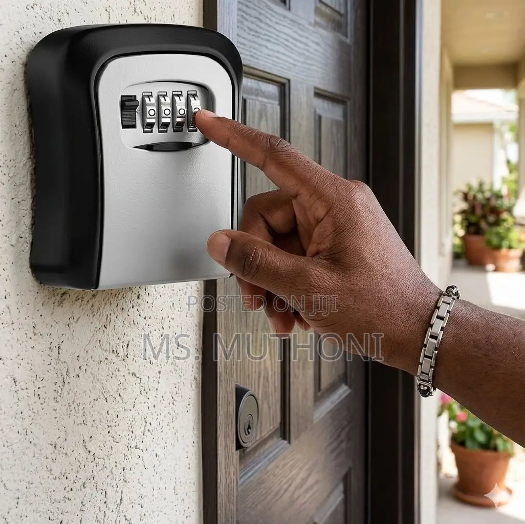 Full Metallic Wall-Mounted Key Safe Box