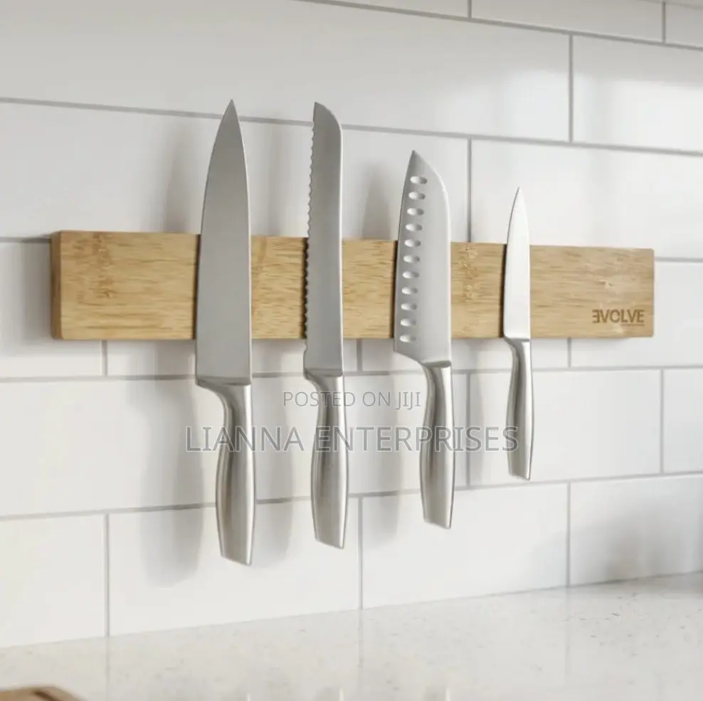 Wooden Wall Knife Holder