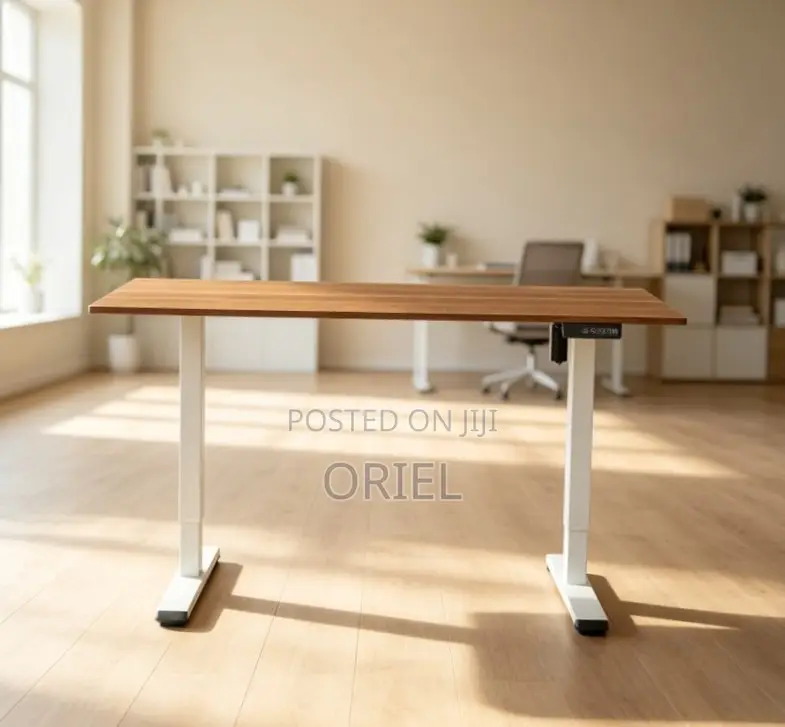 Office Computer Desk : 1400MM Electric Workstation Desk