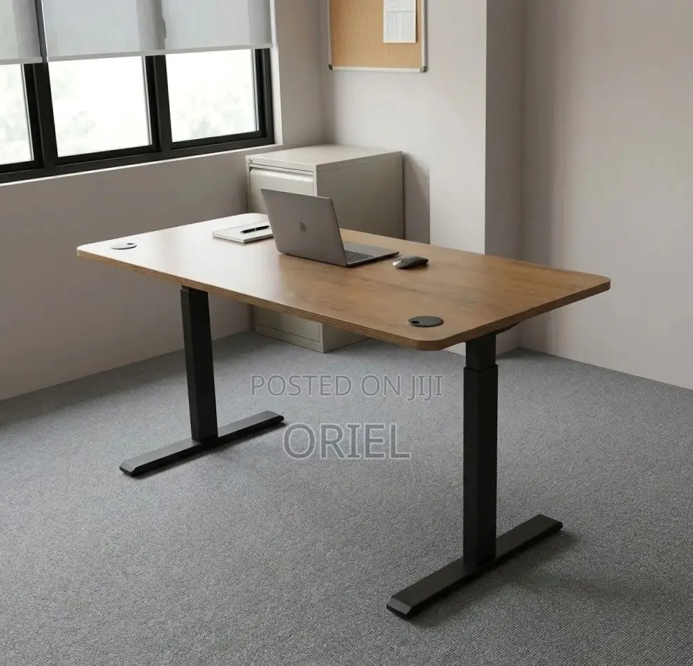 Office Computer Desk : 1400MM Electric Workstation Desk