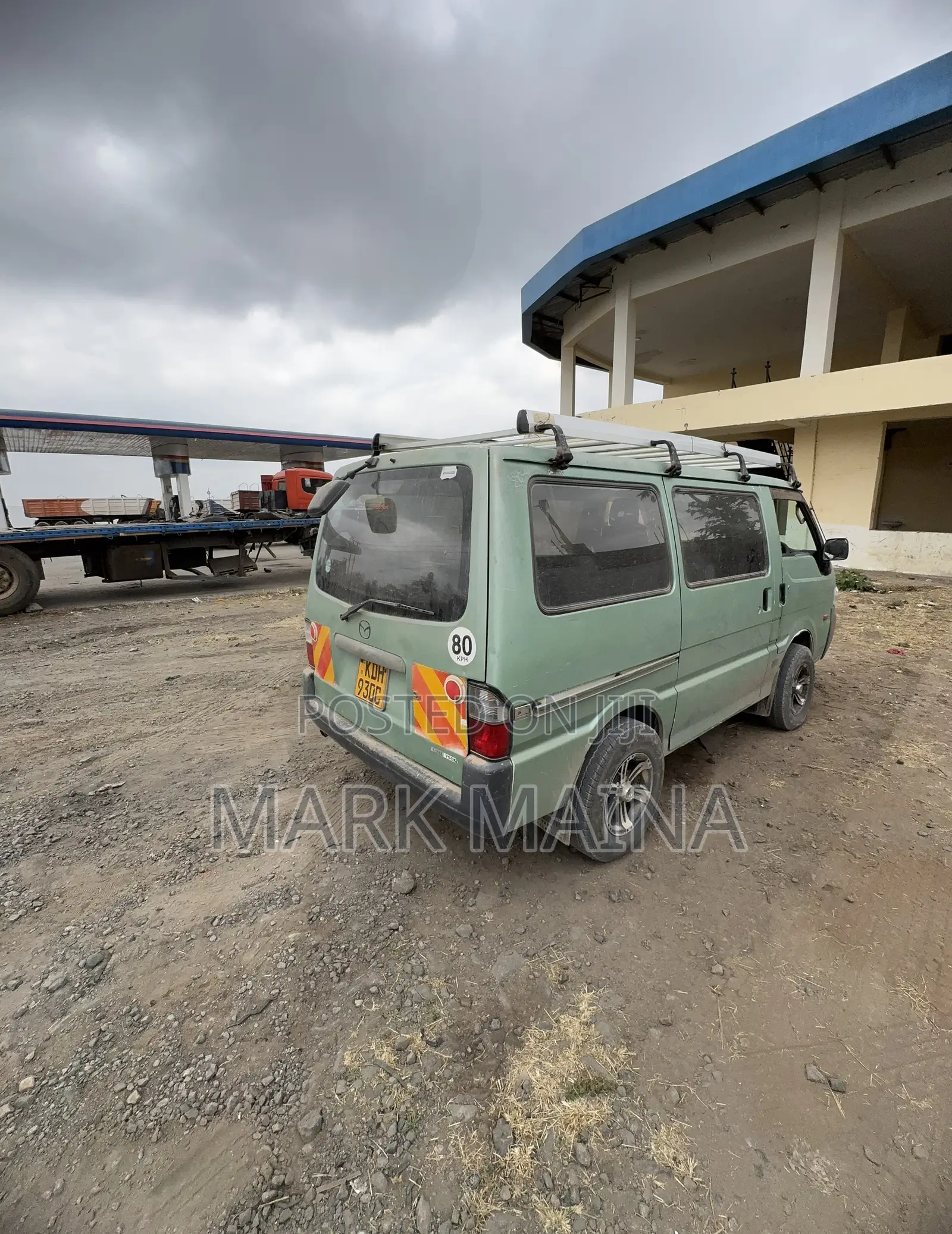Mazda Bongo 2013 Green