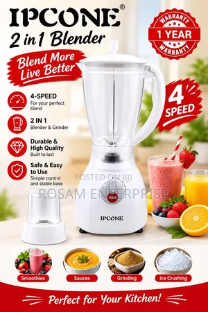 IPCONE 2 in 1 Blender