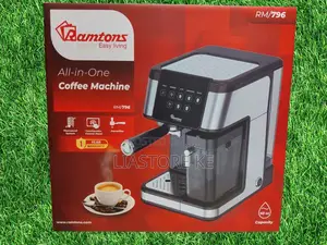 Ramtons RM/796 All-in-One Coffee Machine 60oz Espresso Cappuccino